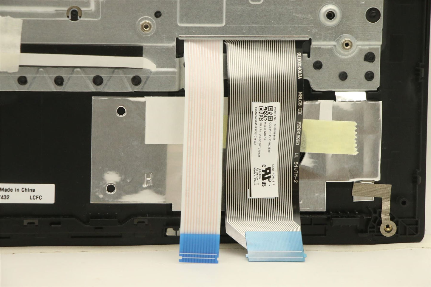 Lenovo MECH_ASM KB C POR BKLT(PMX)PT UKBK 5M11C47432