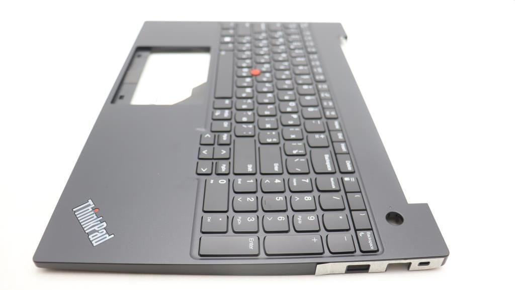 Lenovo ThinkPad E16 Gen 1 Keyboard Palmrest Top Cover Ukrainian Black 5M11L65423