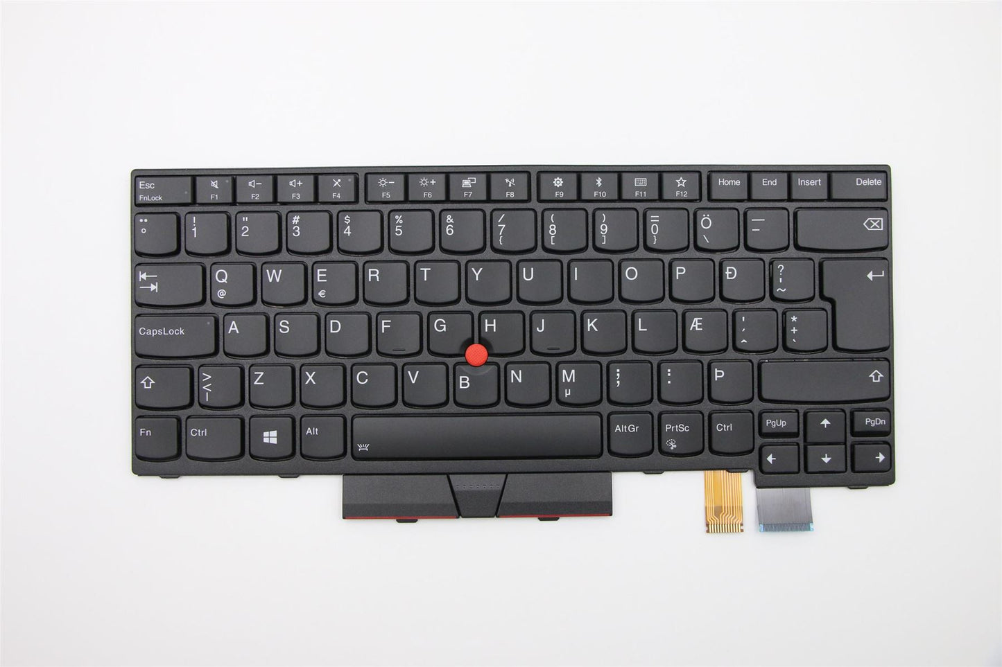 Lenovo ThinkPad T470 A475 Keyboard Icelandic Black Backlit 01AX503