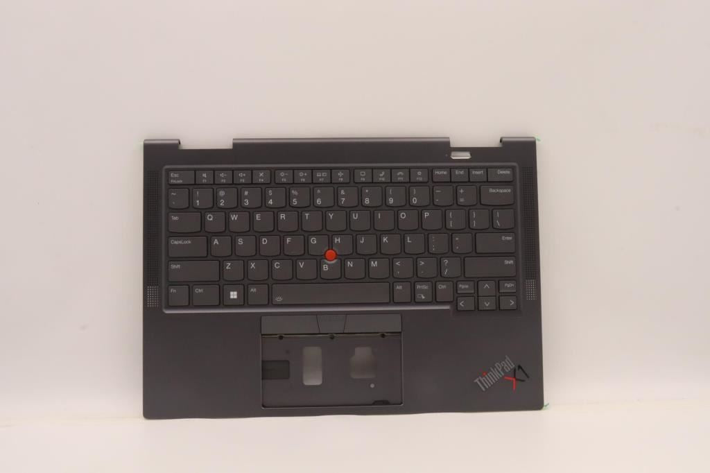 Lenovo Yoga X1 7th Keyboard Palmrest Top Cover US Grey 5M11H45872