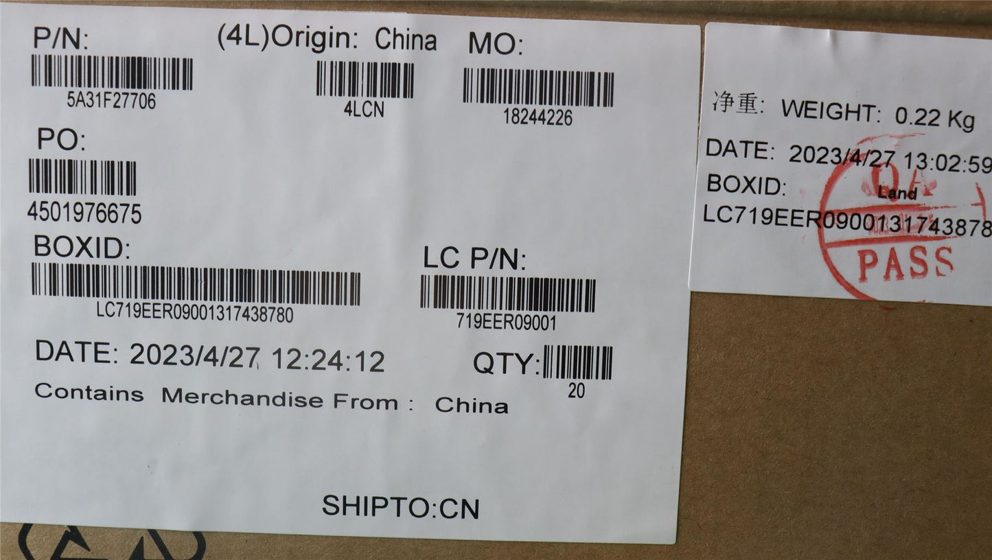 Lenovo Fru, SE10 WIFI AUX SMA CABLE 5A31F27706