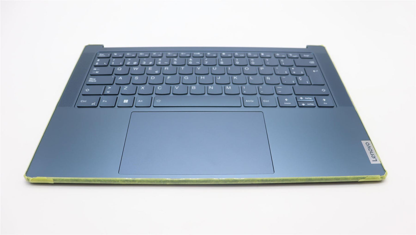 Lenovo Yoga 7 14APU8 Palmrest Cover Touchpad Keyboard Spanish 5CB1L80582