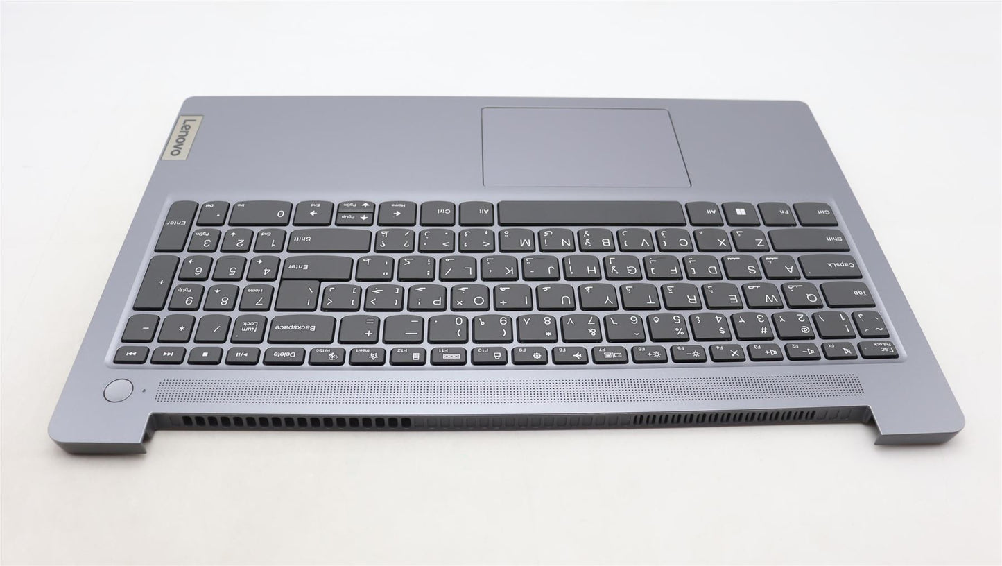Lenovo IdeaPad 3 15IAH8 Palmrest Cover Touchpad Keyboard Arabic 5CB1M24347