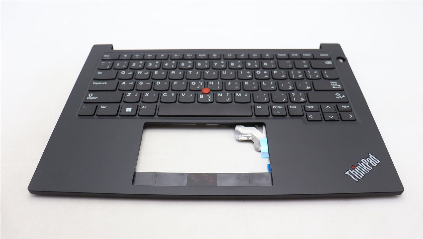 Lenovo ThinkPad E14 Gen 5 Keyboard Palmrest Top Cover Arabic Black 5M11L92239
