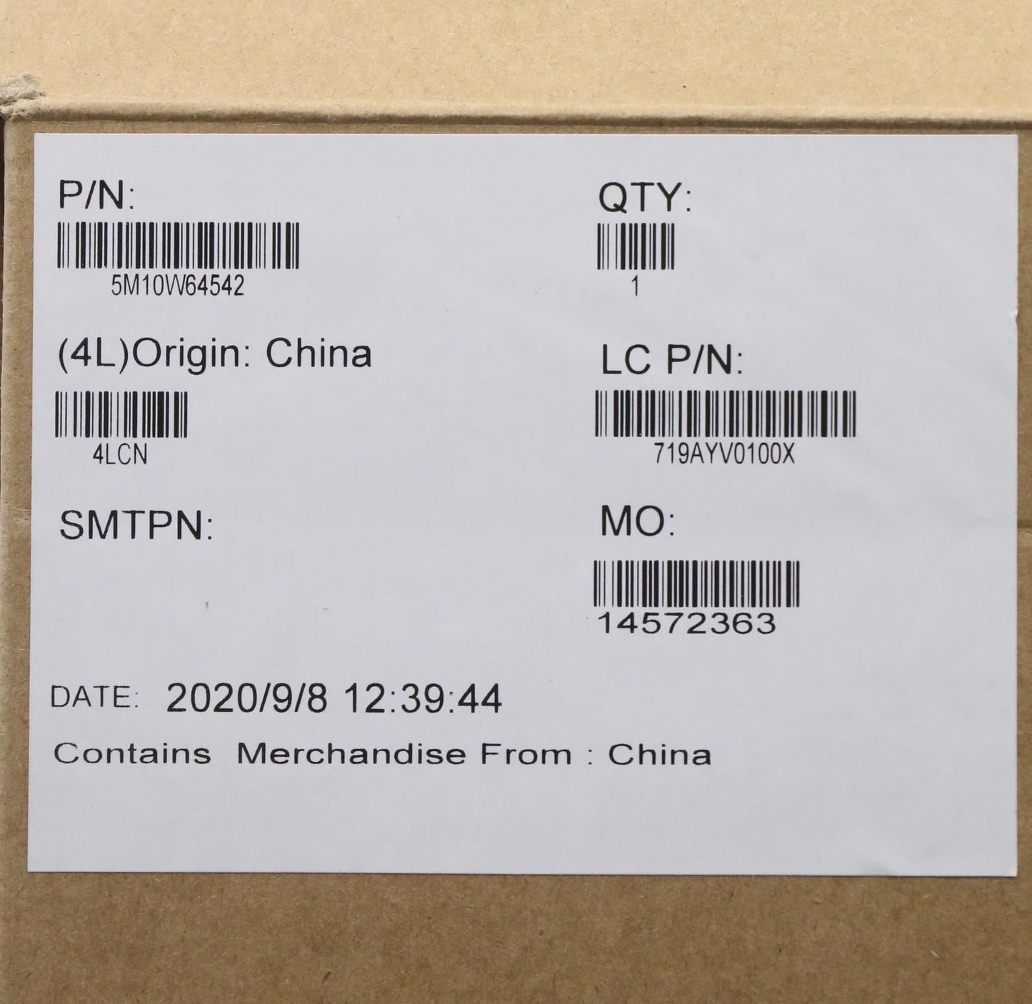 Lenovo ThinkPad E15 Gen 2 Palmrest Cover Keyboard Thai Black 5M10W64542