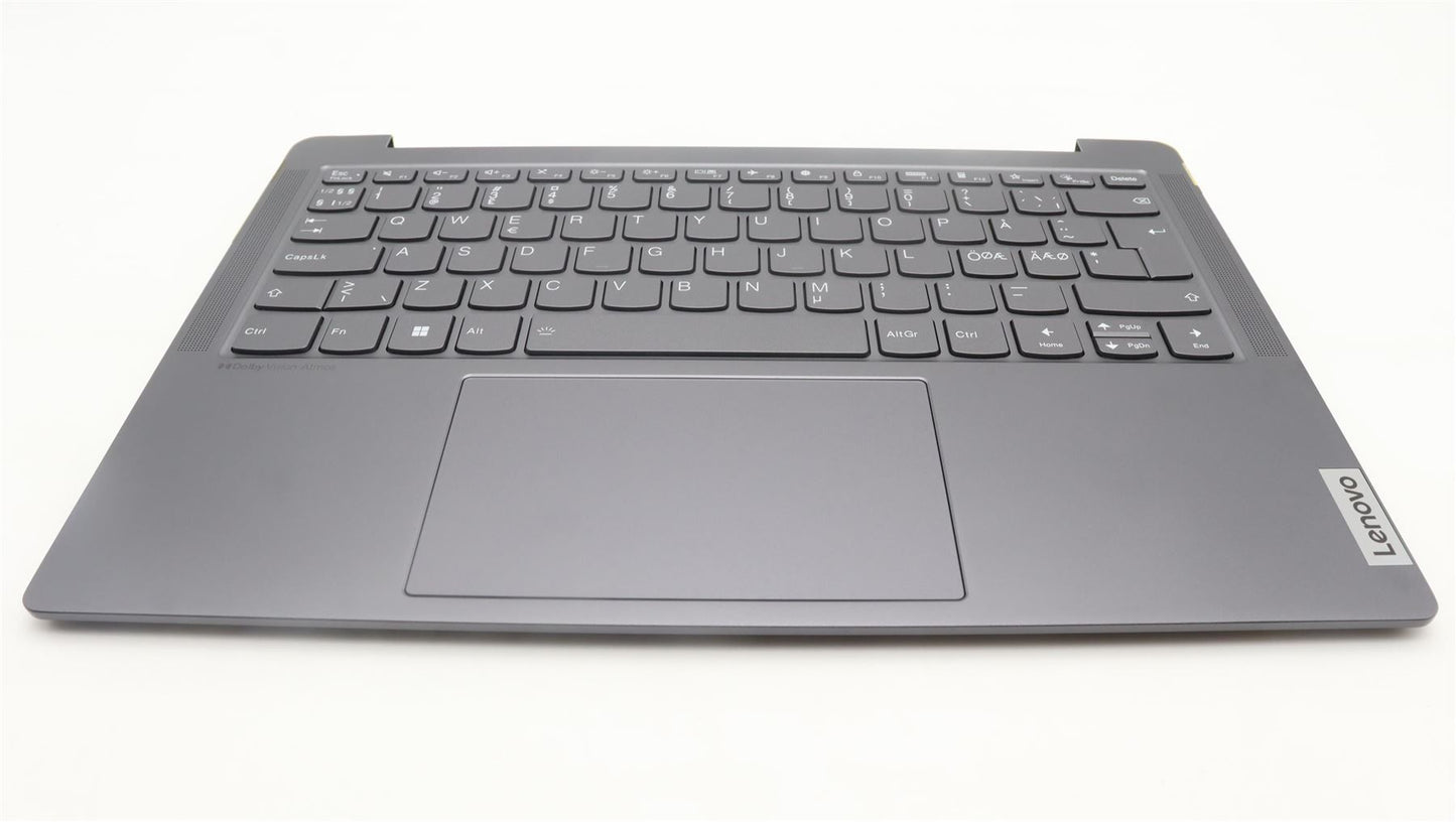 Lenovo Yoga 6 14APU8 Palmrest Cover Touchpad Keyboard Nordic 5CB1L60190