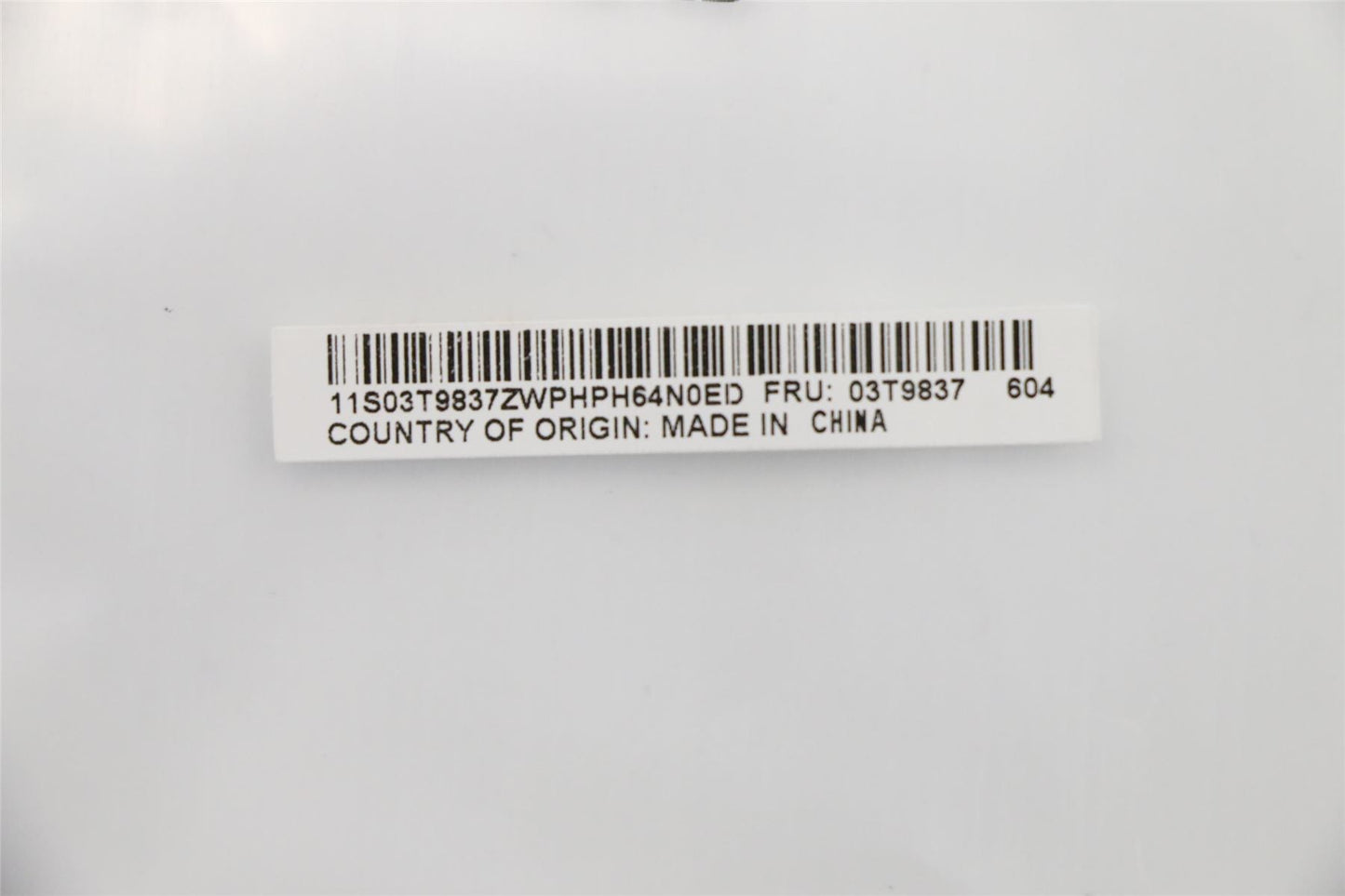 Lenovo MECH_ASM ASSY_MB_SHIELDING_CHANGS 03T9837