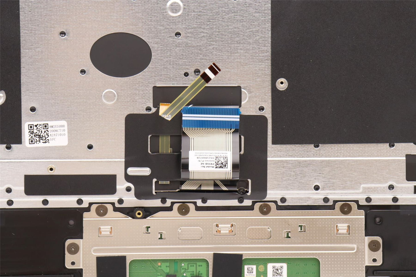 Lenovo Yoga 7 16IAH7 Palmrest Cover Touchpad Keyboard Nordic 5CB1J04008