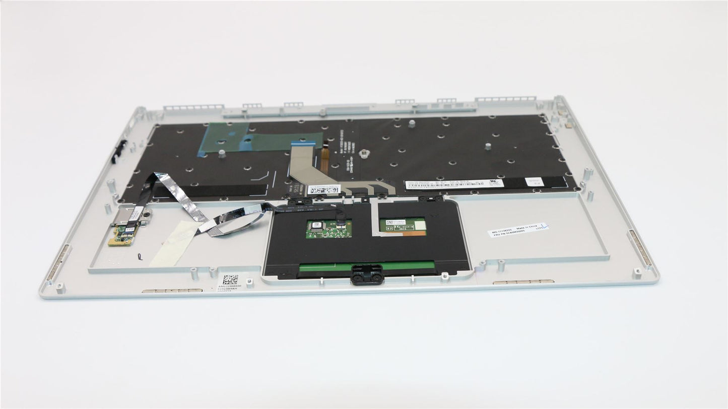 Lenovo Yoga 910-13IKB 910-13IKB Glass Keyboard Palmrest UK Silver 5CB0M35005