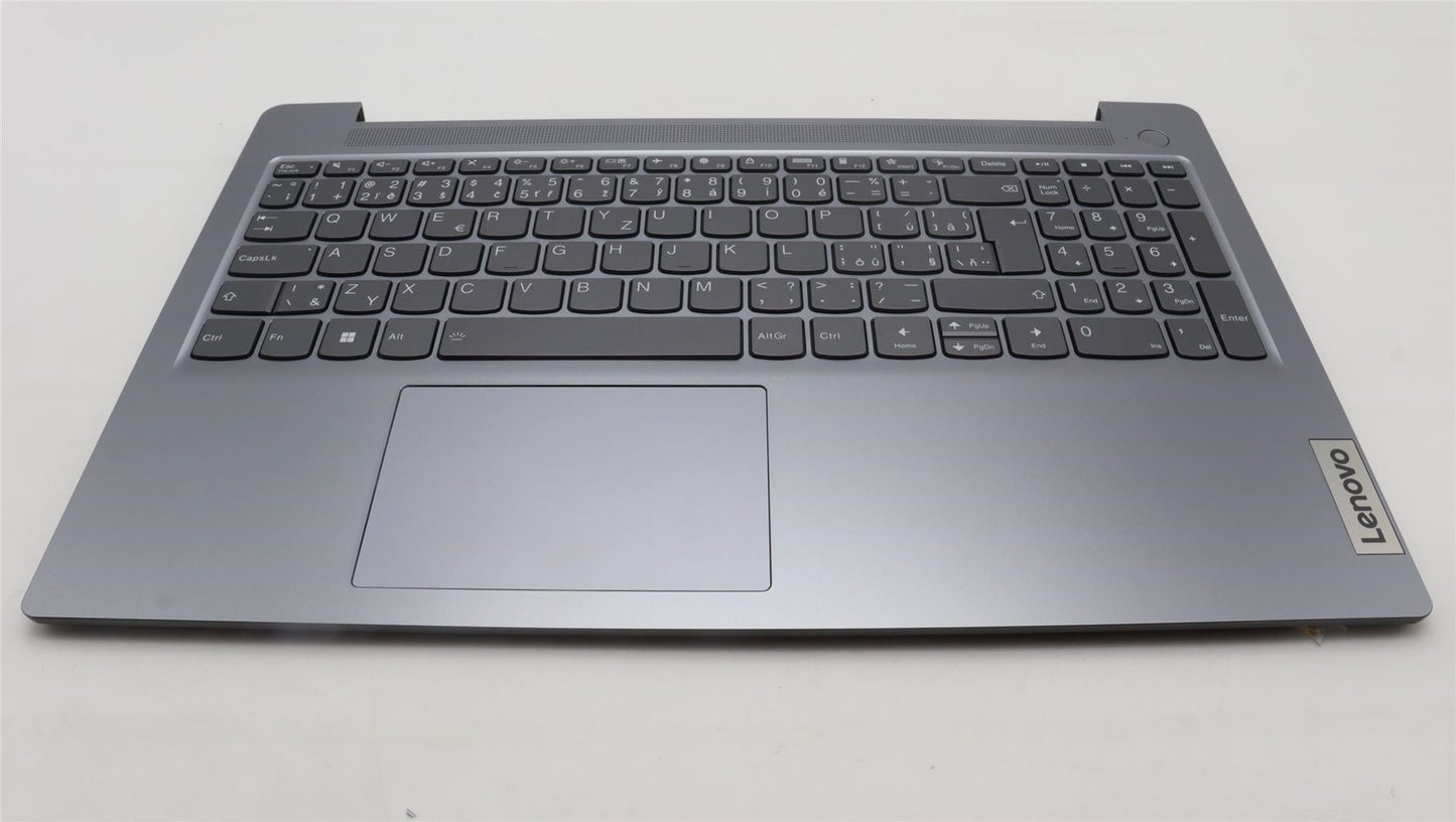 Lenovo IdeaPad 3 15IAN8 Palmrest Cover Touchpad Keyboard Arctic Grey 5CB1K94945