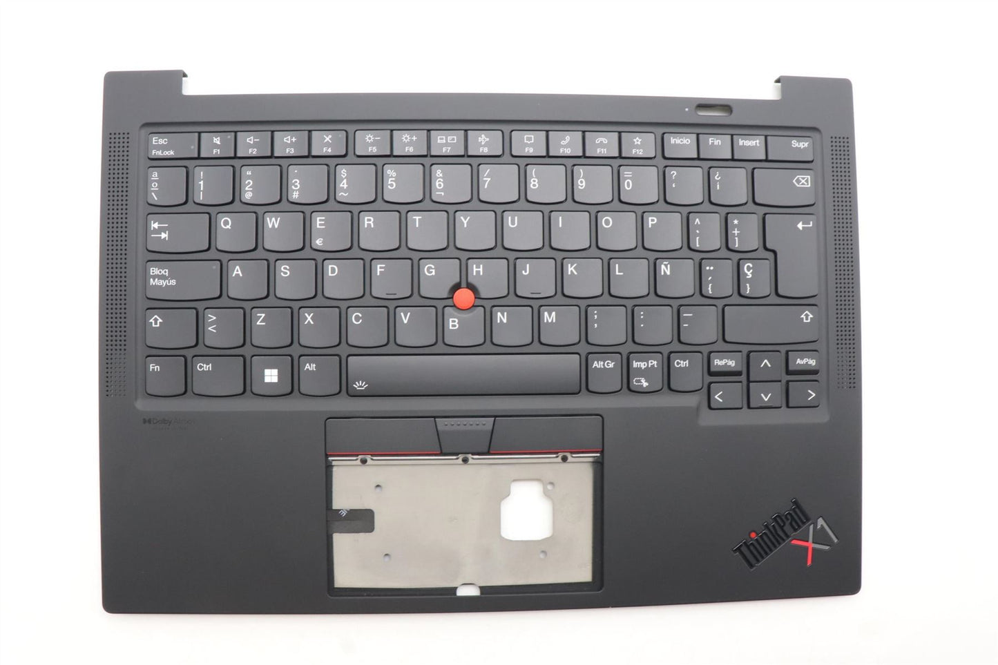 Lenovo ThinkPad X1 9th Gen Keyboard Palmrest Top Cover Spanish 5M11C53255
