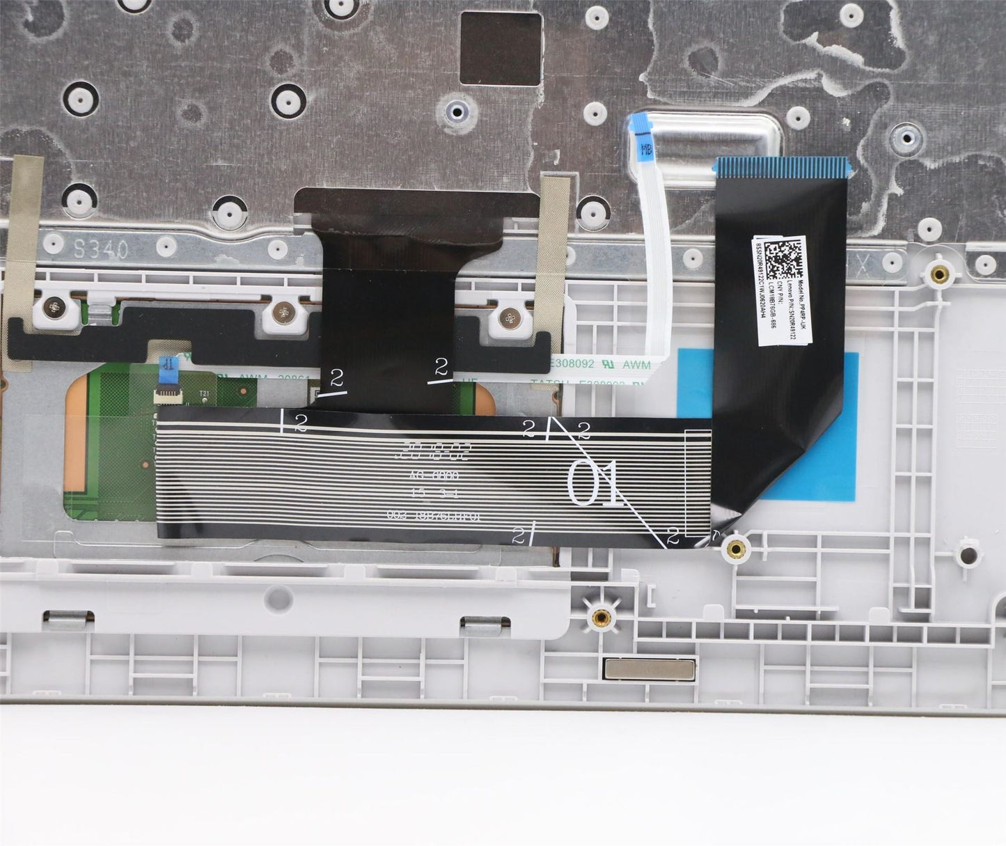 Lenovo Chromebook 3 CB-14IGL05 Keyboard Palmrest Top Cover UK Grey 5CB0Z27817