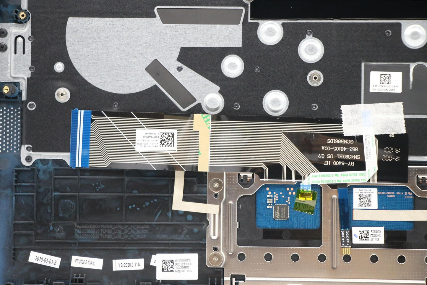 Lenovo Upper C81YH PL_BLU NFP BLKB_RUS 5CB0Y88807