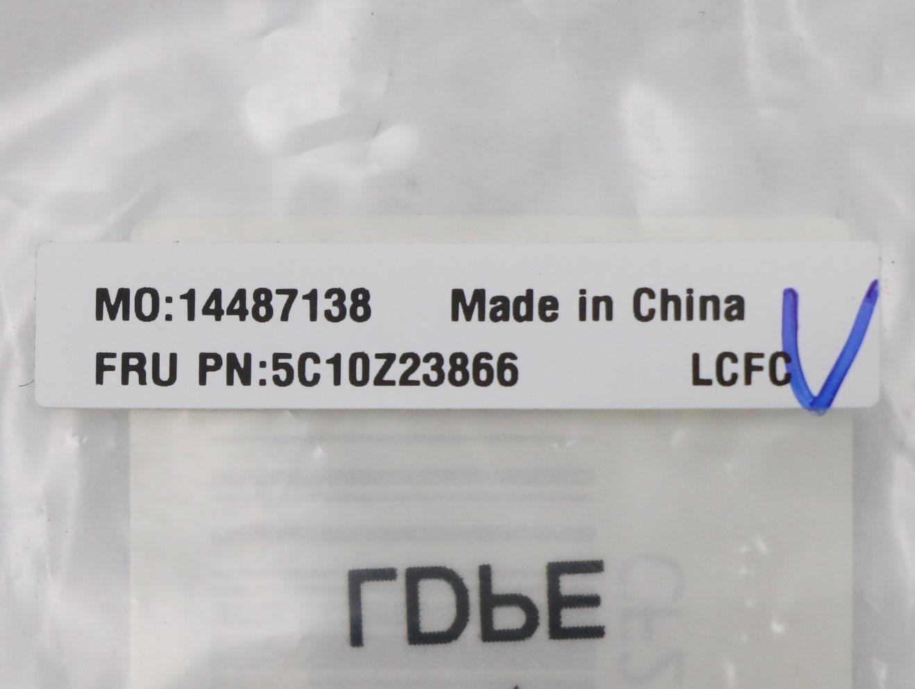 Lenovo ThinkPad P15 1 T15g 1 FPC I/O Cable 5C10Z23866