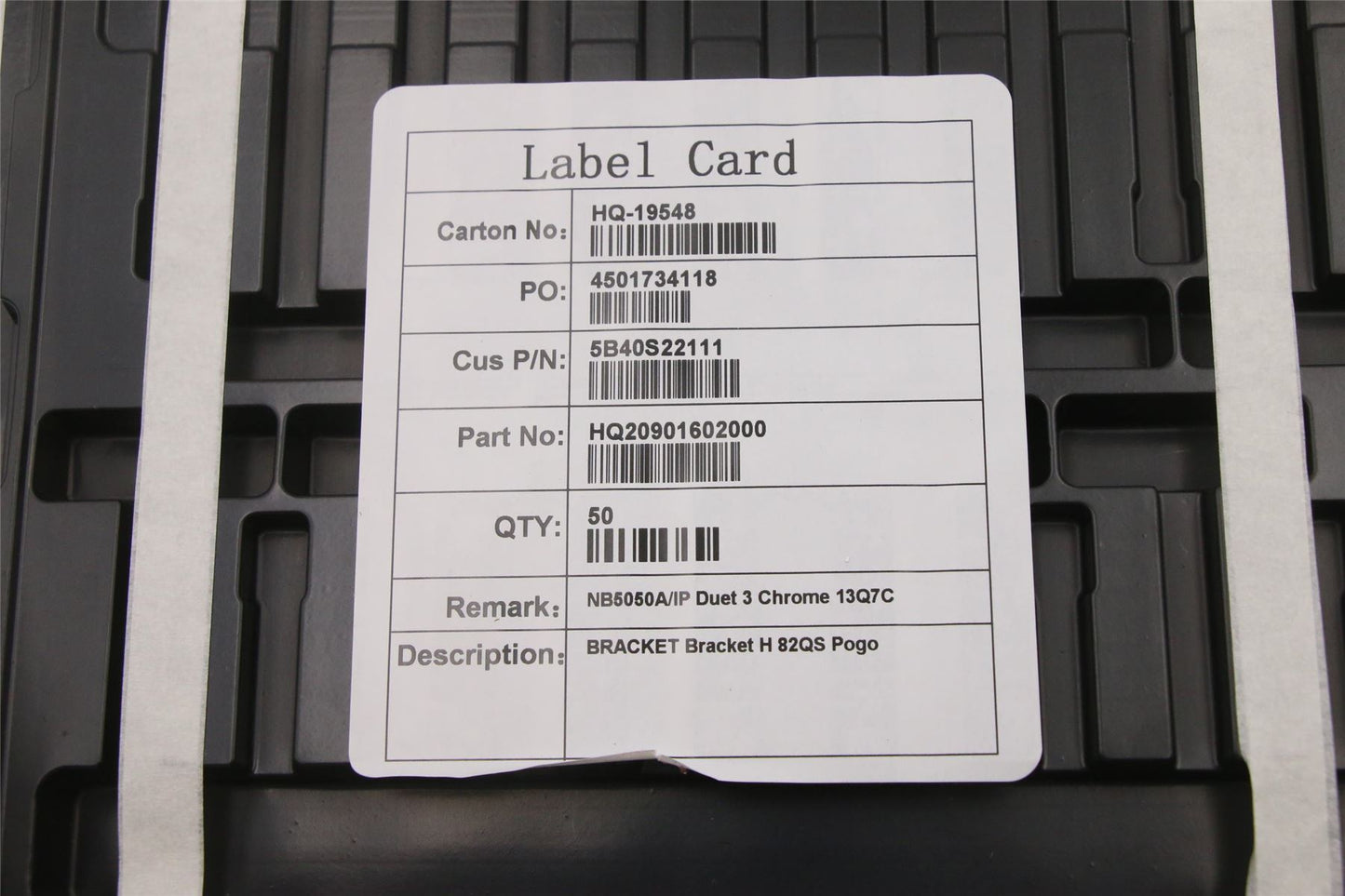 Lenovo Bracket H 82QS Pogo 5B40S22111