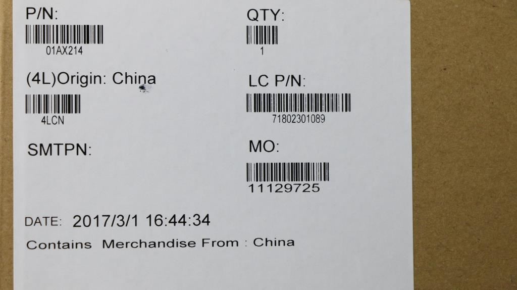 Lenovo Skywalker KBD, IL, CNY 01AX134