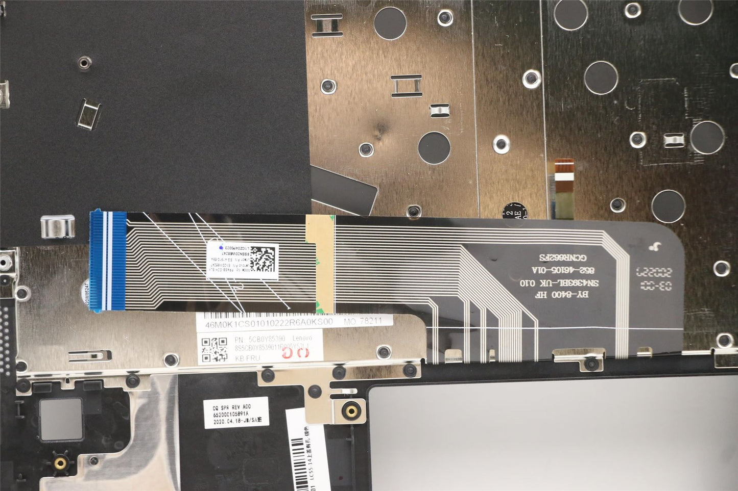 Lenovo IdeaPad 5-14IIL05 5-14ARE05 Palmrest Cover Keyboard Czech Slovakian 5CB0Y85390