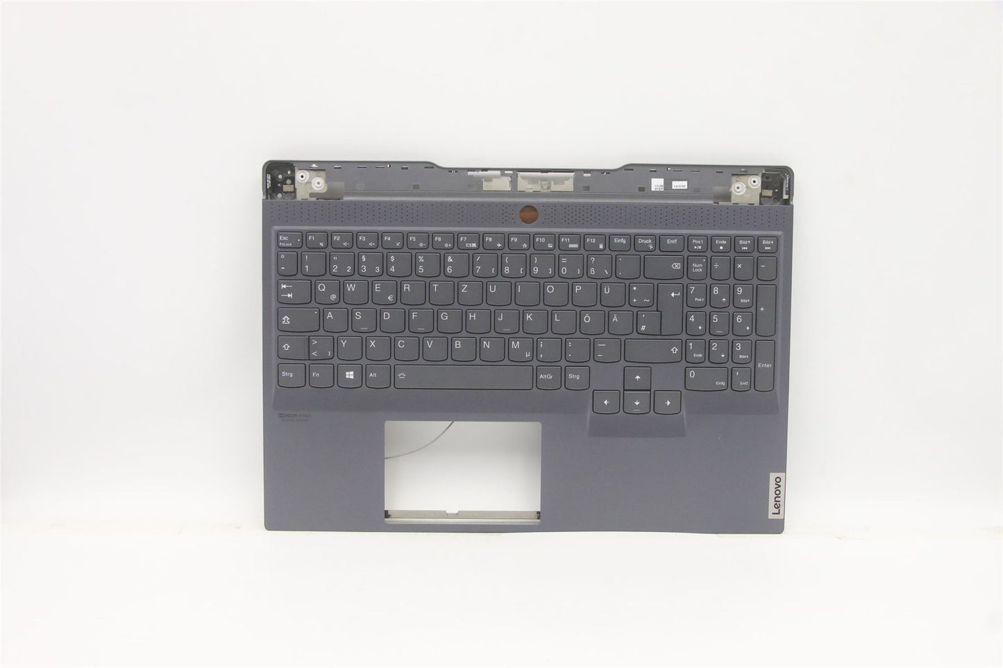 Lenovo Legion S7-15IMH5 Palmrest Cover Keyboard German Grey Backlit 5CB0Z71944