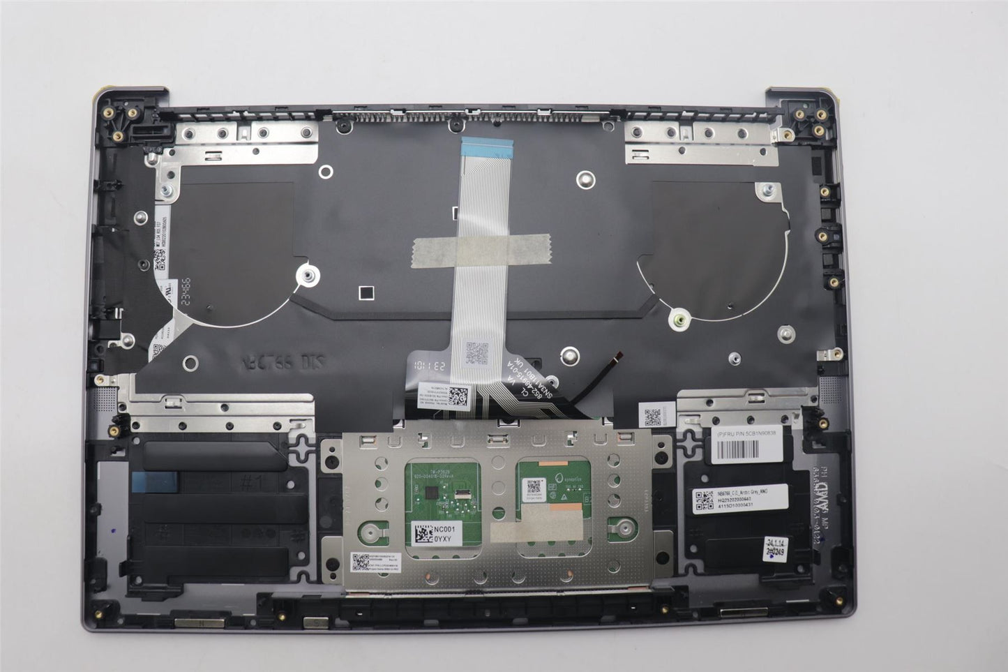 Lenovo Upper Case ASM NORDIC H 83D3 ARGY 5CB1N90838