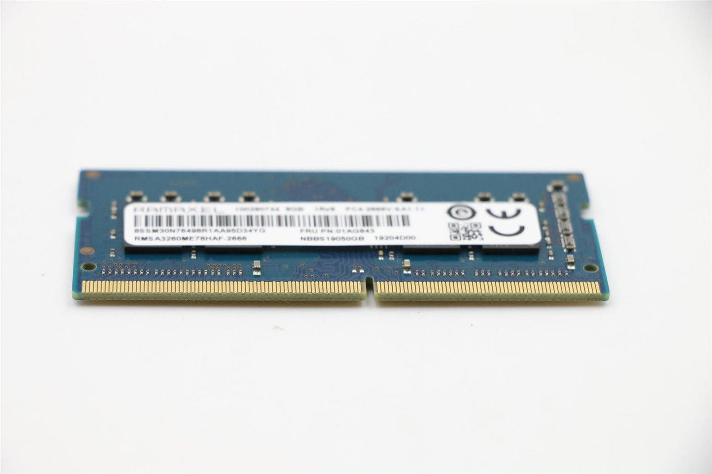 Lenovo 01AG843 MEMORY 8GB DDR4 2666 SoDIMM,MICRON