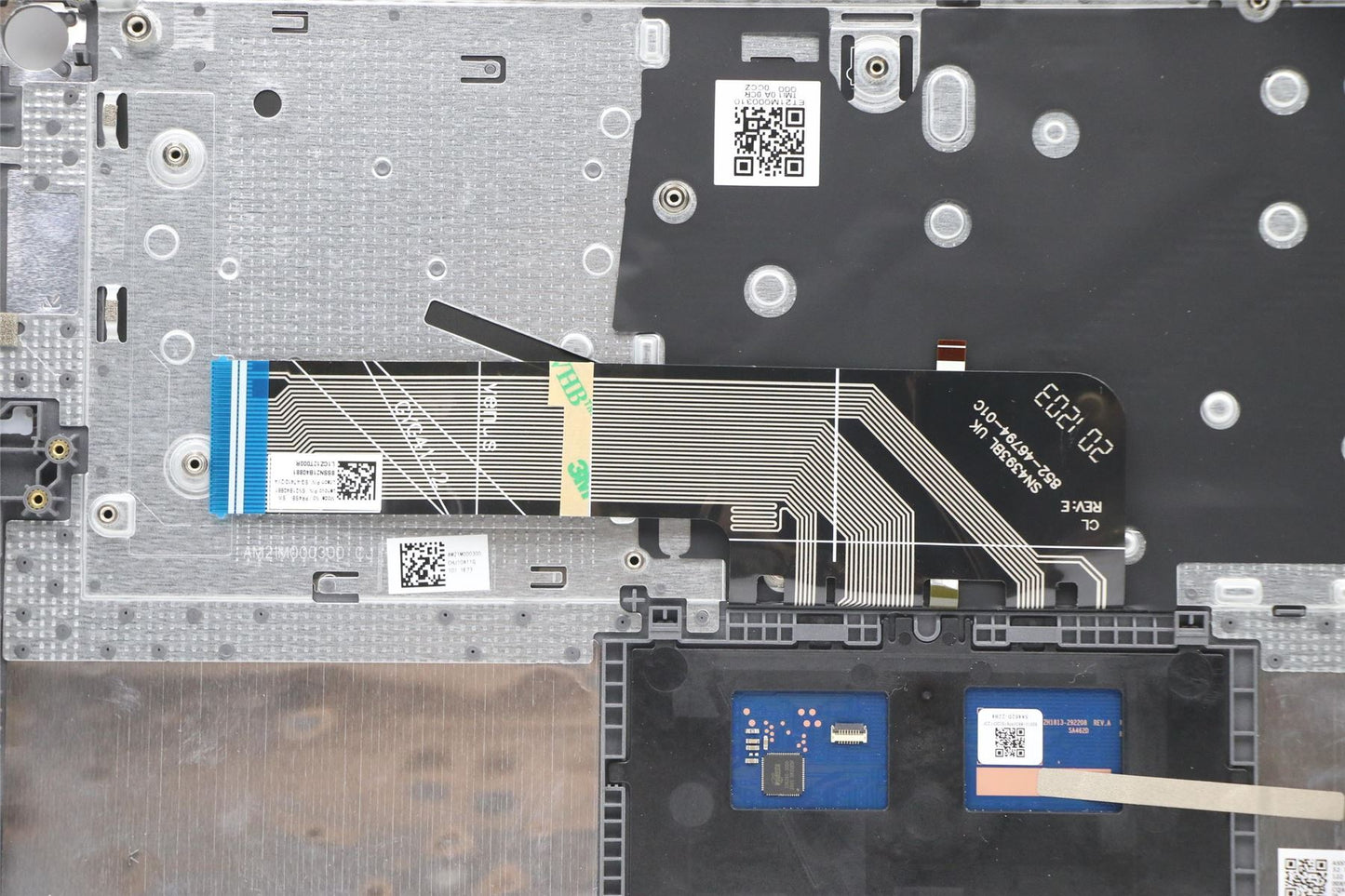 Lenovo Upper Case ASM_SWS L82H7 AG FP BLD 5CB1B97816