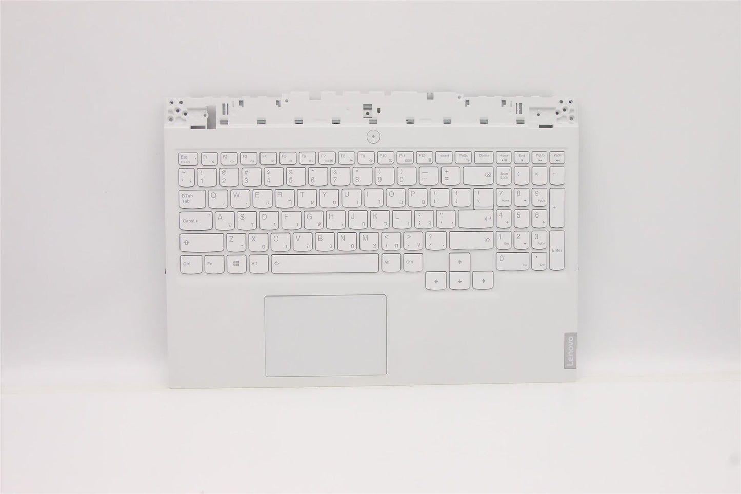Lenovo 5 15ITH6 Palmrest Cover Touchpad Keyboard Hebrew Storm Grey 5CB1D12369