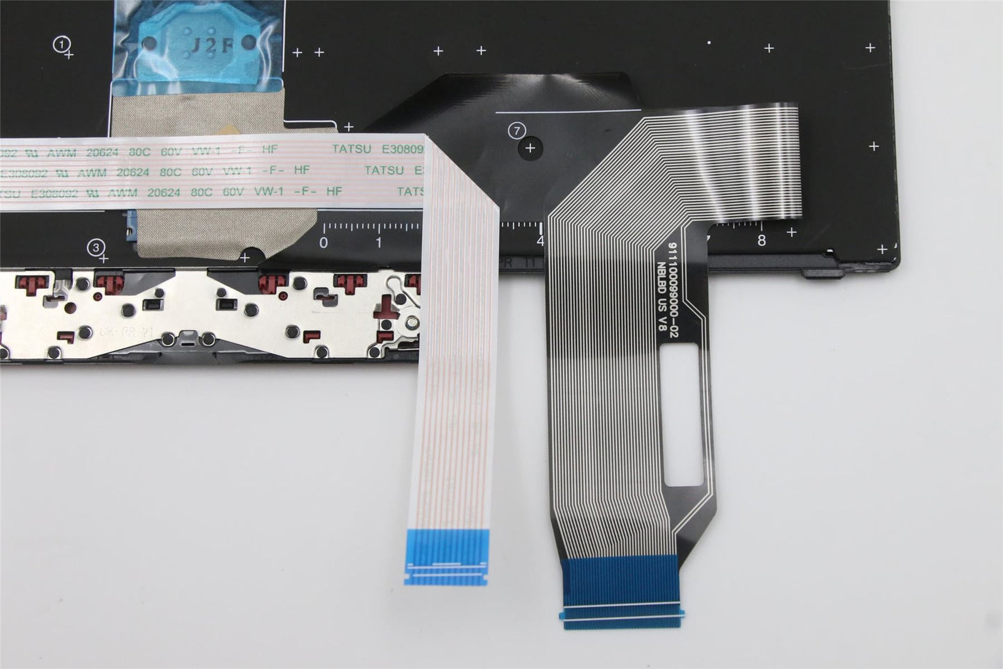 Lenovo ThinkPad P15s 2 T15 2 T15 Tastatur Russain Black 5N20V78163