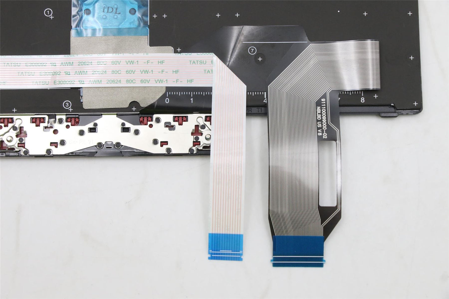 Lenovo ThinkPad P15s 1 P15s 2 T15 2 T15 Keyboard Indian US Black 5N20V78175