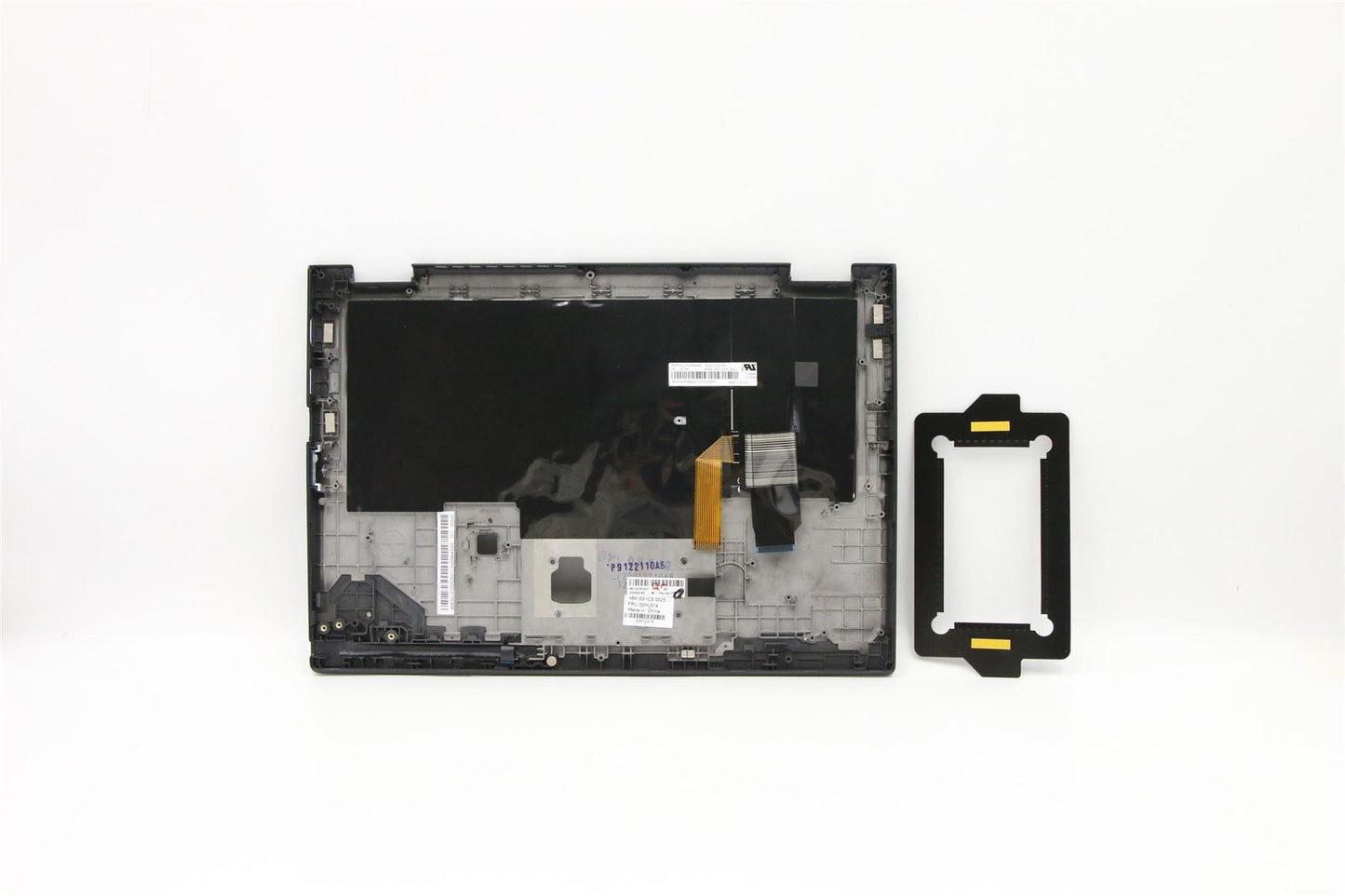 Lenovo Yoga X390 Keyboard Palmrest Top Cover Spanish Black Backlit 02HL514