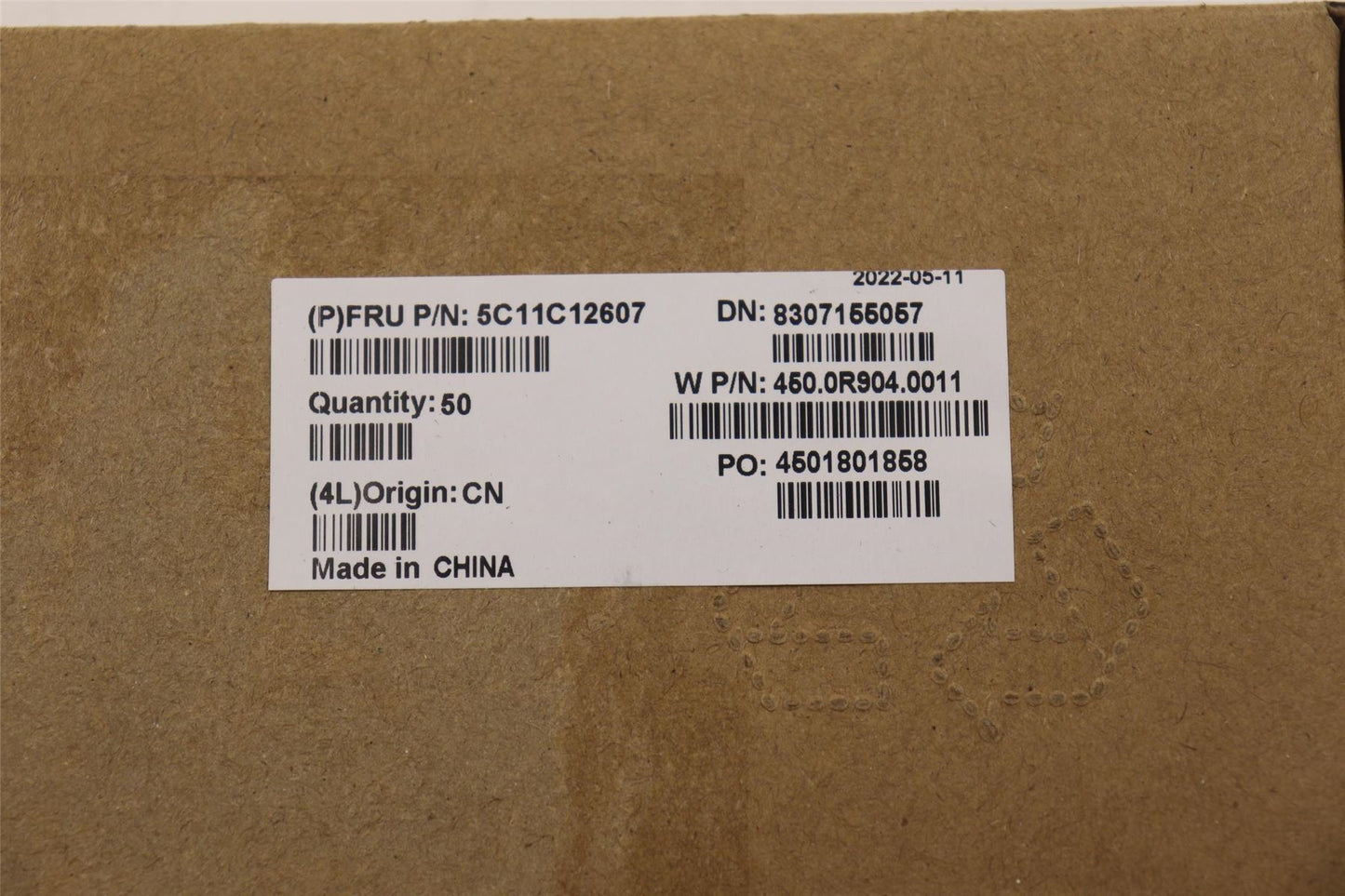 Lenovo FRU Camera Cable WFC Camera Cable 5C11C12607