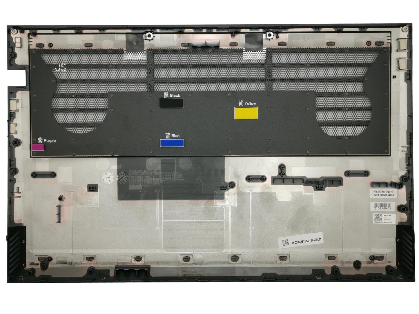 HP Omen 15-EN Bottom Base Rear Housing Case Cover Chassis Black M00631-001