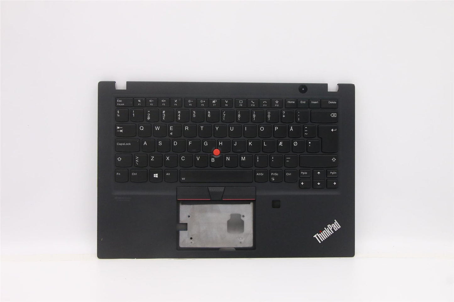 Lenovo ThinkPad T14s Clavier Palmrest Top Cover Danois Noir Rétroéclairé 5M10Z41475