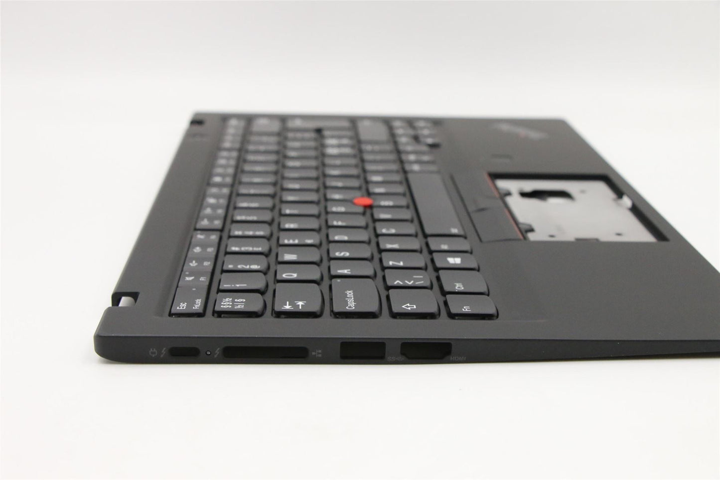 Lenovo Carbon X1 6th Keyboard Palmrest Top Cover Nordic Black Backlit 01YR625