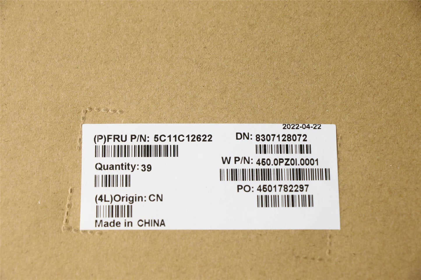 Lenovo FRU CABLE CABLE, NFC FFC, Talos 5C11C12622