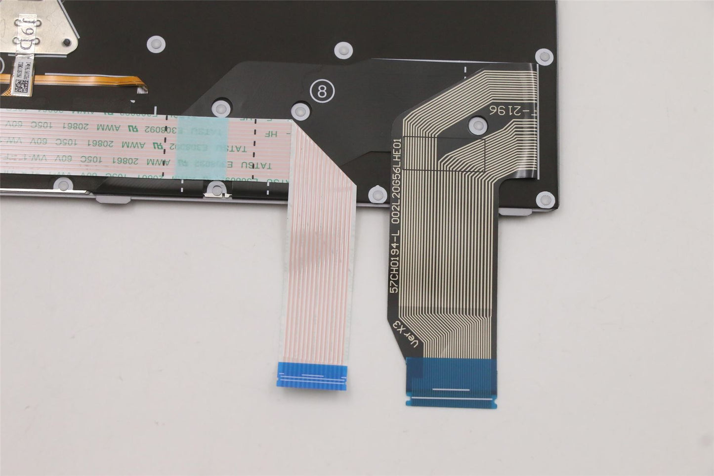 Lenovo ThinkPad X13 Gen 2 Keyboard Portuguese Grey Backlit 5N21A21975