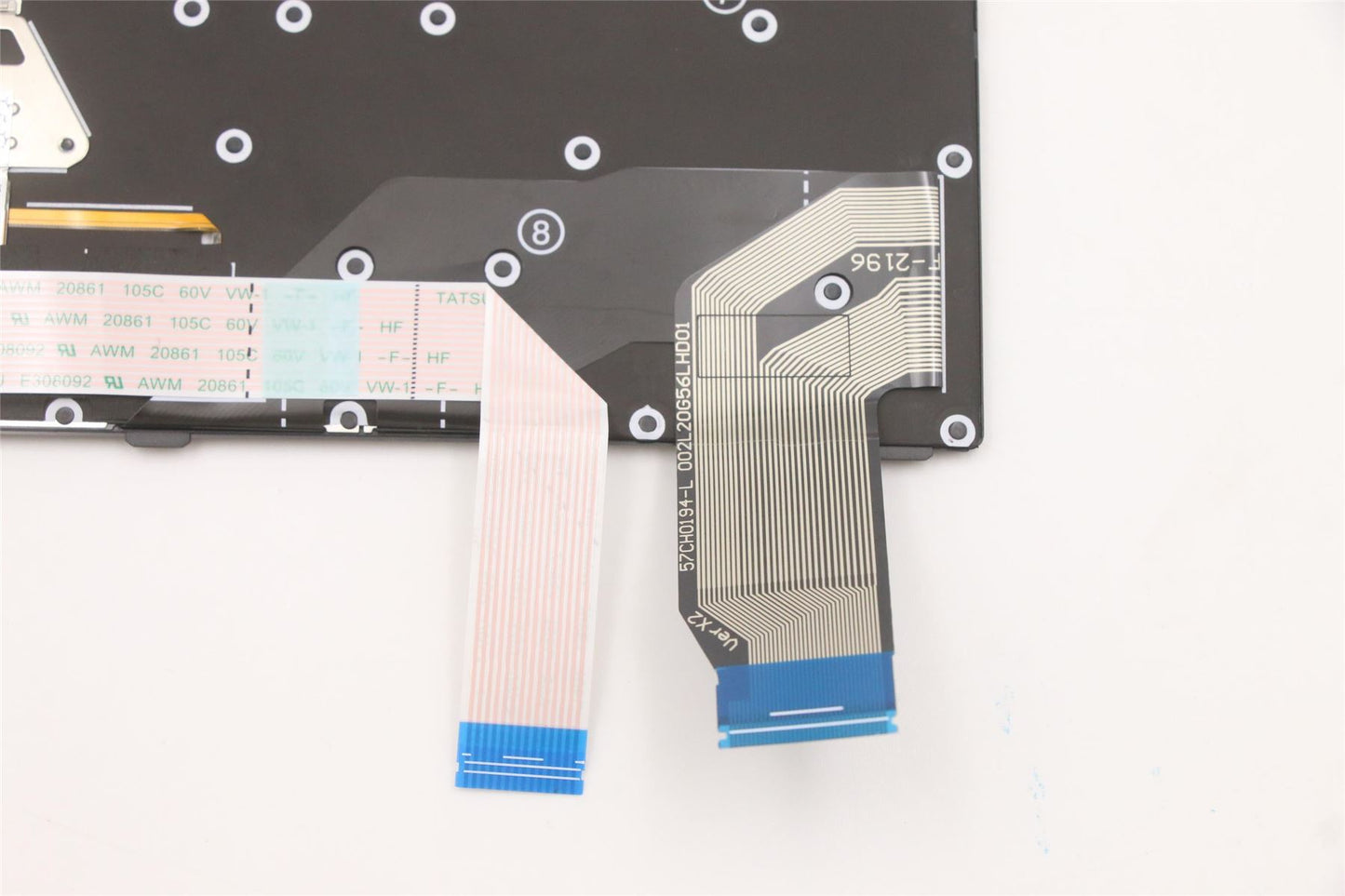 Lenovo ThinkPad X13 2 Tastatur Portugiesisch Schwarz Hintergrundbeleuchtung 5N21A21752