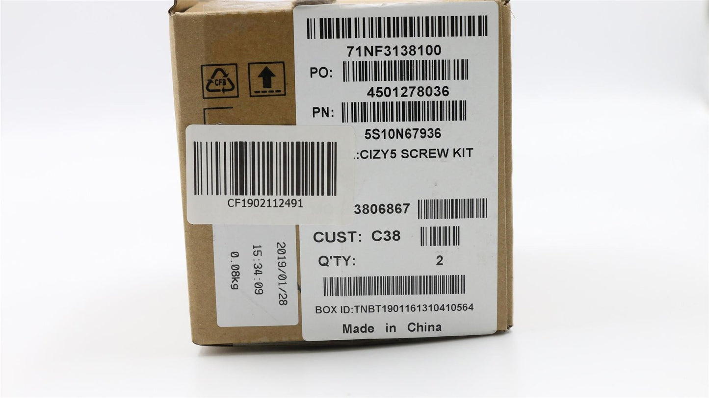Lenovo Yoga 720-15IKB Screw Set Kit 5S10N67936