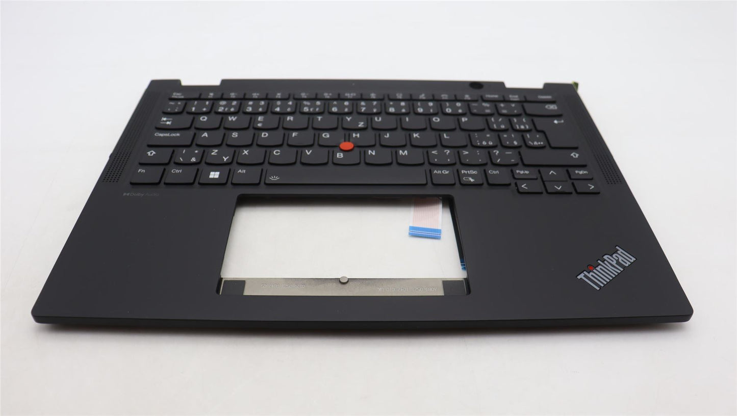 Lenovo ThinkPad X13 Gen 4 Keyboard Palmrest Top Cover Black 5M11L64207