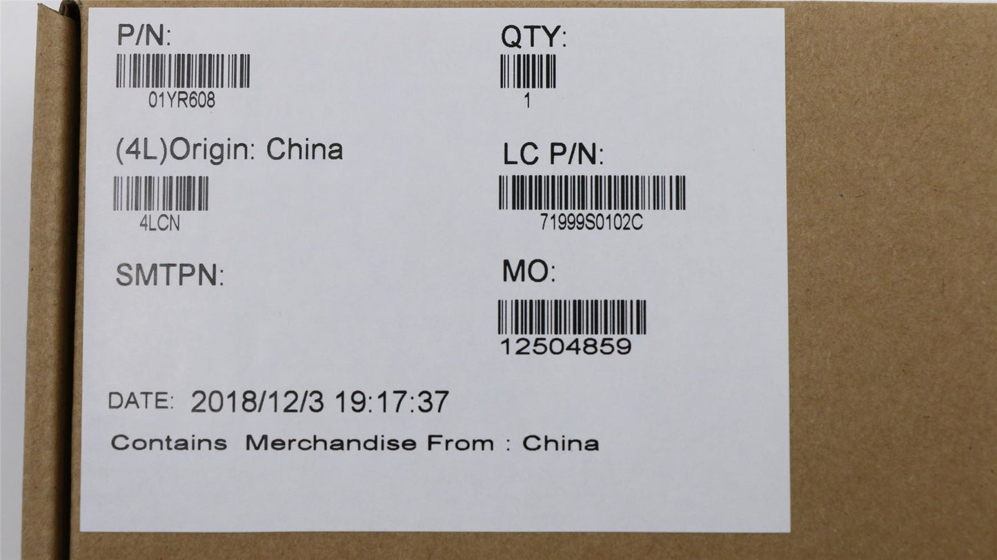 Lenovo Carbon X1 6th Keyboard Palmrest Top Cover Danish Black Backlit 01YR608