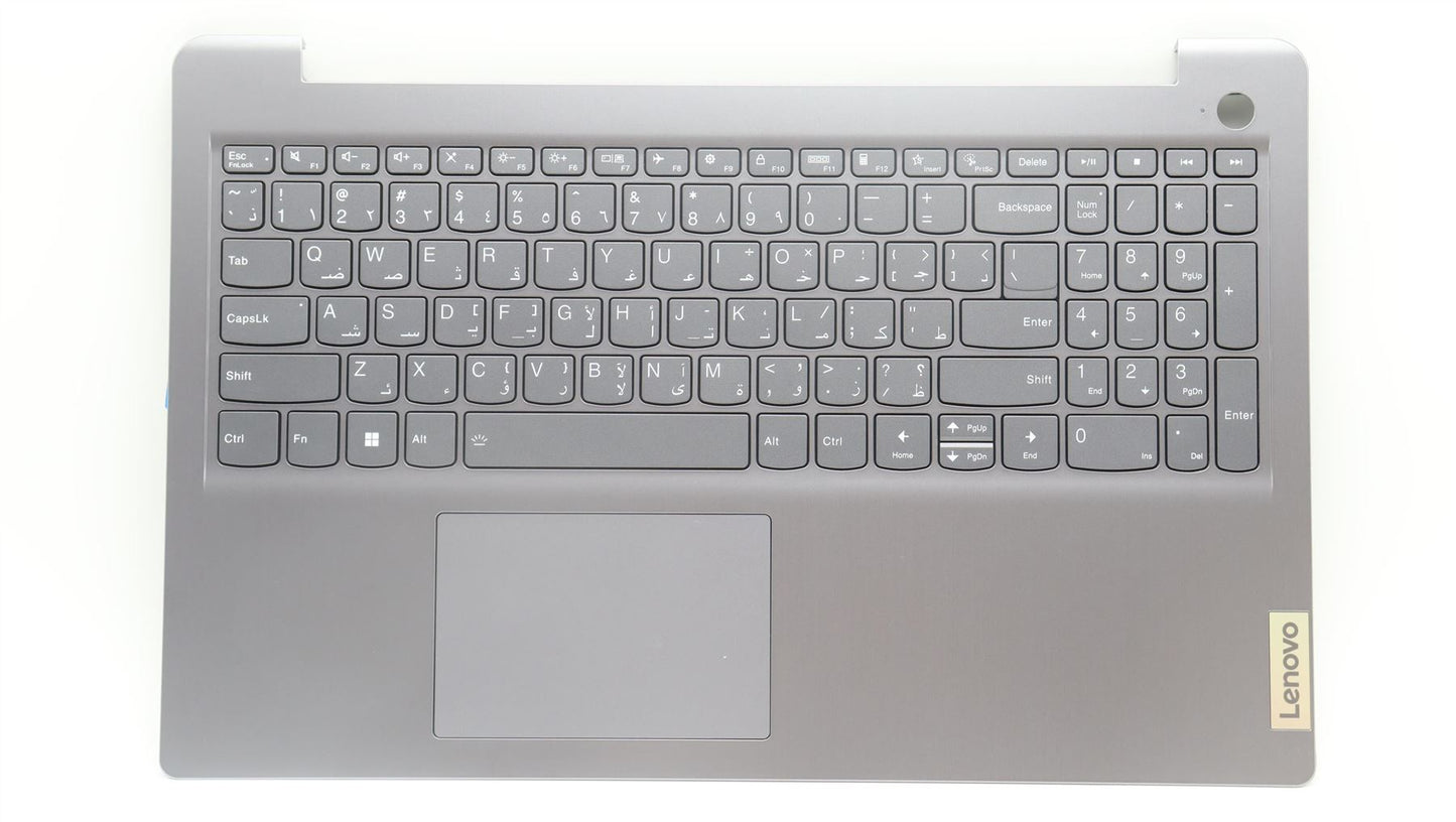 Lenovo IdeaPad 3 15IAU7 Palmrest Cover Touchpad Keyboard Arabic 5CB1H77917
