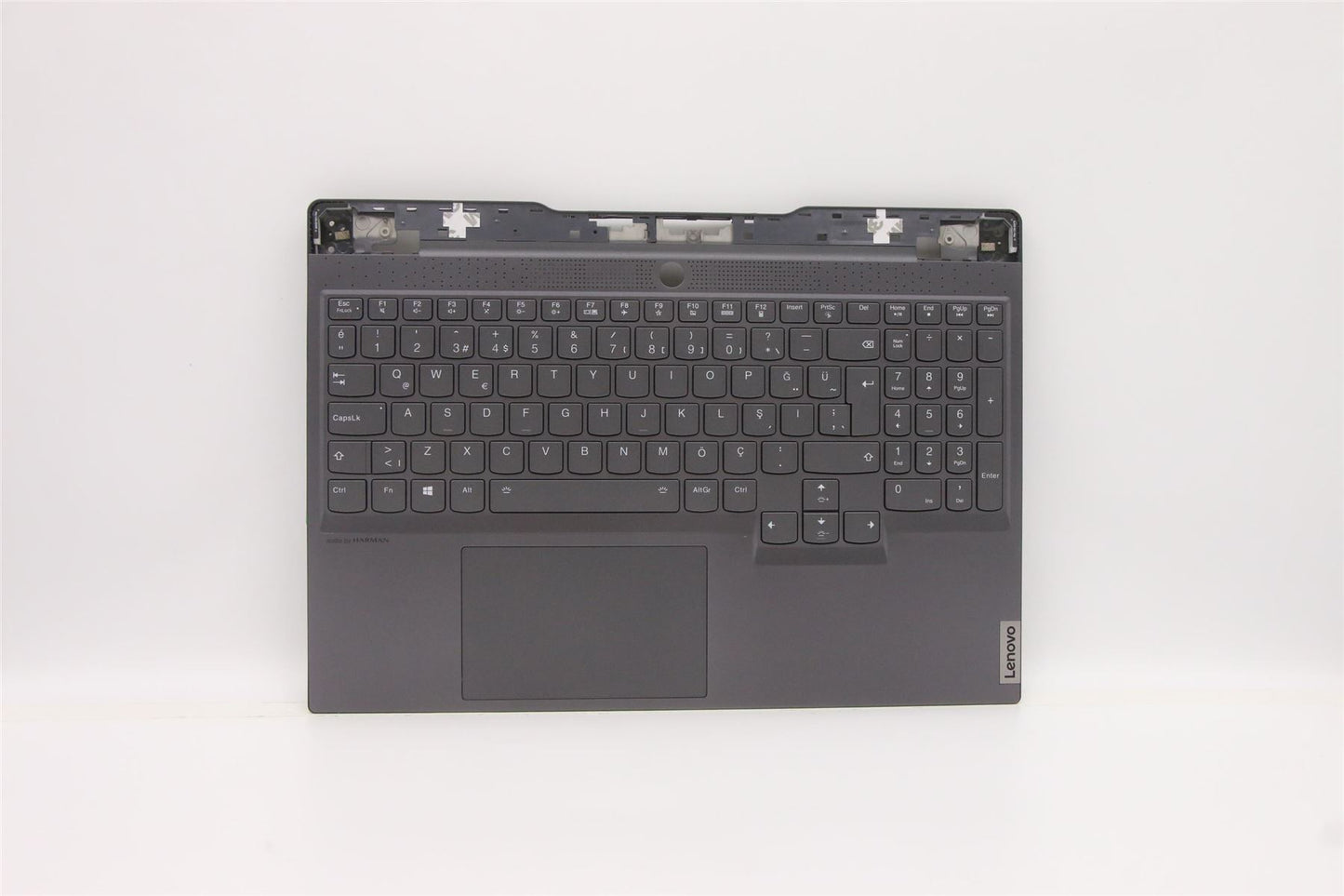 Lenovo S7 15ACH6 Palmrest Cover Touchpad Keyboard Turkish Grey 5CB1C94084