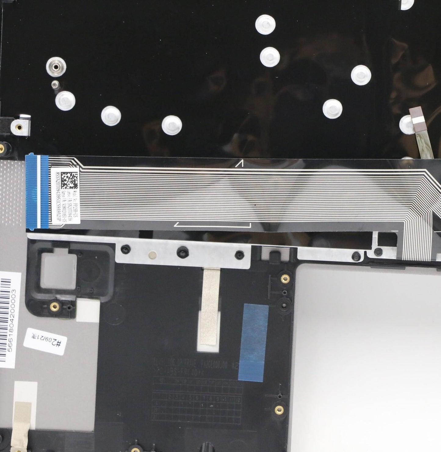 Lenovo IdeaPad S540-14IWL Palmrest Touchpad Cover Keyboard FUS Grey 5CB0S17216