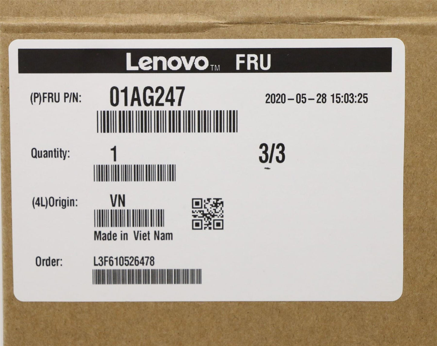 Lenovo ThinkStation P330 CPU Processor 01AG247