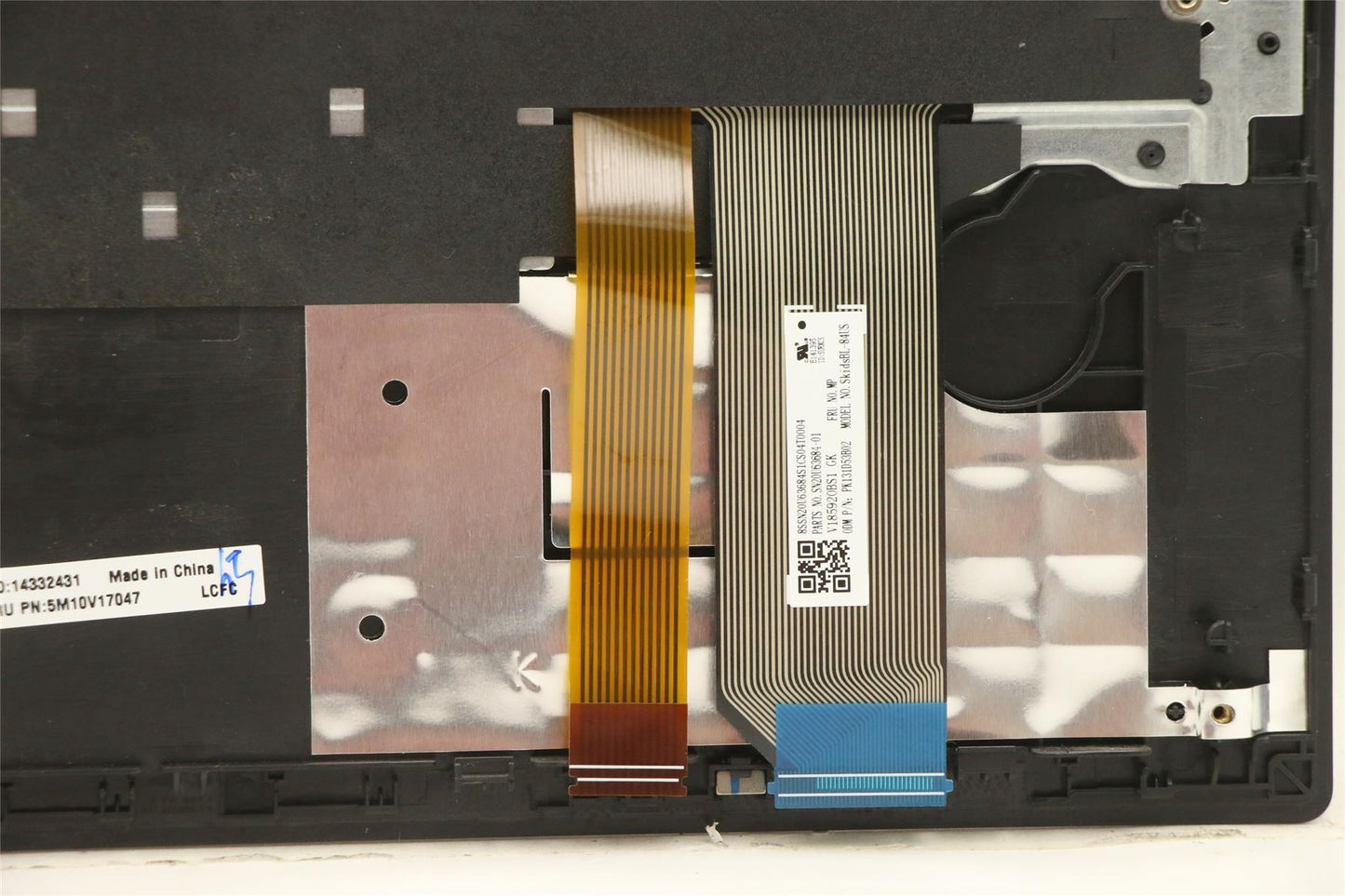 Lenovo ThinkPad E14 Handauflagenabdeckung Tastatur US Schwarz 5M10V17047
