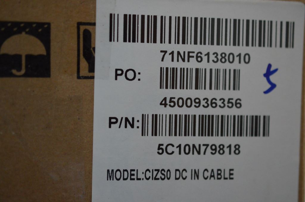Lenovo IdeaPad 720S-14IKB DC In Port Socket Power Cable 5C10N79818