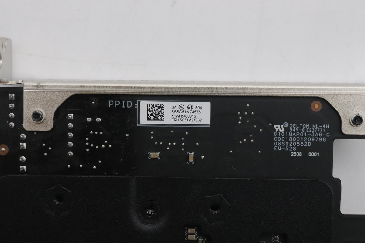 Lenovo Quad Adapter M.2 SSD Gen5 Board 5C51M21362