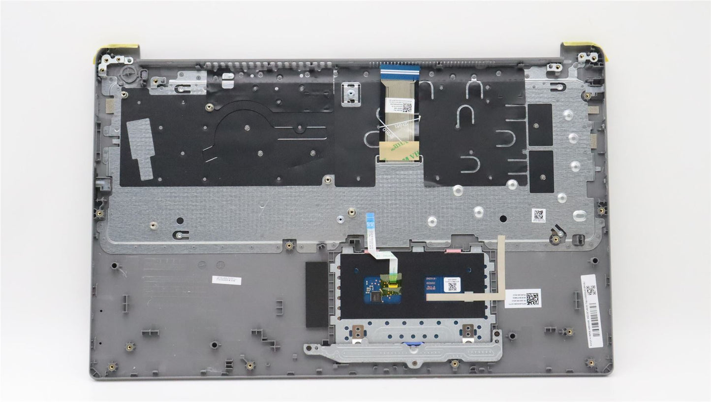 Lenovo IdeaPad 1 15AMN7 Keyboard Palmrest Top Cover German Silver 5CB1J51294