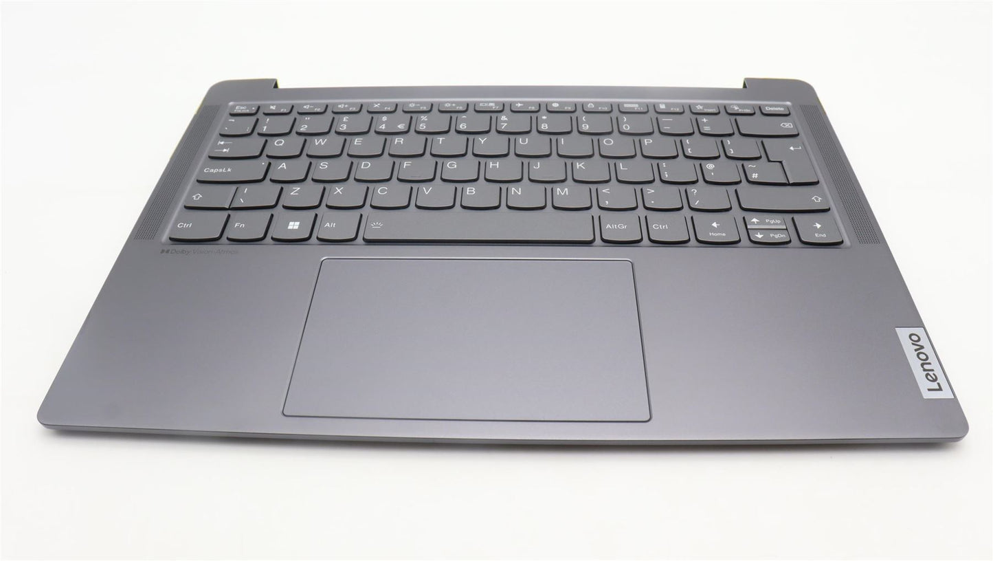 Lenovo Yoga 6 14IRP8 Keyboard Palmrest Top Cover UK Grey 5CB1K78202
