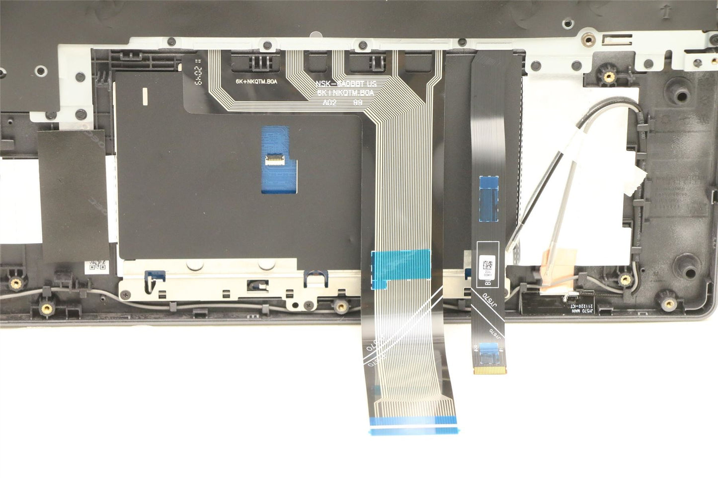 Lenovo Legion 5 15IAH7H Palmrest Cover Touchpad Keyboard US Grey 5CB1F39070