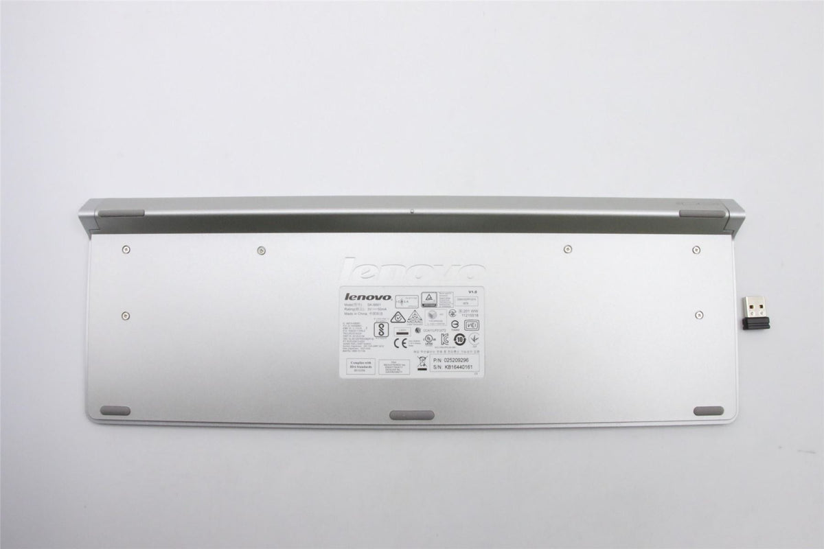 Lenovo Liteon SK-8861 (DE) 2.4G KB only-Silver8 German Keyboard 25209296